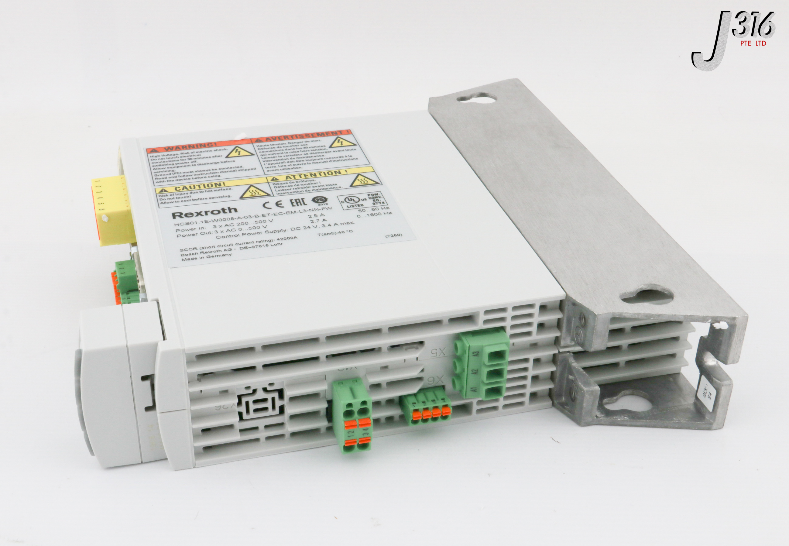 31245 BOSCH REXROTH SERVO DRIVE CONTROLLER, INDRADRIVE CS, R911342148 ...